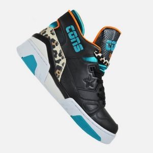 CONVERSE Don x ERX-260 Mid GS Animal Print, Black Teal youth size 6